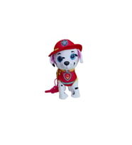 Paw Patrol Köpek Yürüyen, Havlayan Müzikli Tasmalı Kumandalı Peluş Oyuncak (Kırmızı)