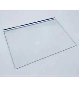 Araç İçi Buzdolabı Cam Rafı 37,5x30 cm Karavan Tekne Minibar Rafı En: 375mm Derinlik: 300mm