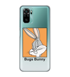 Xiaomi Redmi Note 10 / Note 10S Uyumlu Bugs Bunny Tasarımlı Şeffaf Telefon Kılıfı