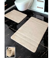 Salzach Taş 2li Banyo Paspası (60x100 50x60 cm)