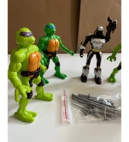 Ninja Kaplumbağa Seti 5' li Set 13 Cm Oyuncak Ninja Kaplumbağa Set