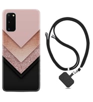 Samsung A02S A03S A10 A12 A13 A21S A22 Kılıf Boyun Askılı Silikon Great Marble 1405