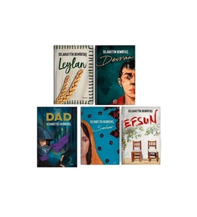 Selahattin Demirtaş Kitap Seti - Dad - Leylan - Seher- Devran - Efsun (Renksiz)
