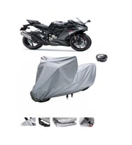 Kawasaki Ninja ZX-6R  Su Geçirmez Motosiklet Brandası ARKA ÇANTA UYUMLU