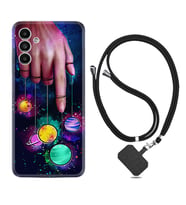 Samsung A23 A31 A32 A50 A51 A52 A53 A70 Kılıf Boyun Askılı Silikon Finger planet 1740