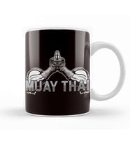 Fighter Muay Thai Sports MMA Thailand Boxing Martial Arts Kupa Bardak Porselen