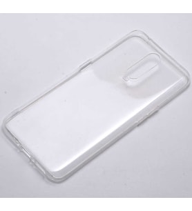 Oppo RX17 Pro Uyumlu Kılıf Zore Süper Silikon Kapak (Renksiz)