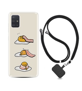 Samsung a71 A72 A73 A7 A9 2018 C7 C9 Kılıf Boyun Askılı Silikon Sweety Egg 1322
