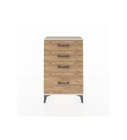 Arges Komodin 4 Çekmeceli 60x30x96 Aytaşı-Çam