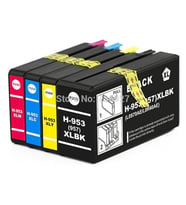 HP OfficeJet Pro 8720 için Muadil Kartuş Seti 4 Renk HP 953 XL