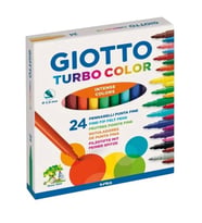 GIOTTO TURBO COLOR KEÇELİ KALEM 24 LÜ 417000