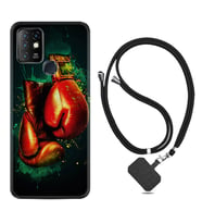 INFINIX Hot 8 9 10 11S Hot 10 Play 10T Kılıf Boyun Askılı Silikon Boks Eldiveni 1763