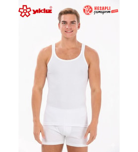 Yıldız 310 Premium Erkek Kaşkorse Fitilli Body Atlet