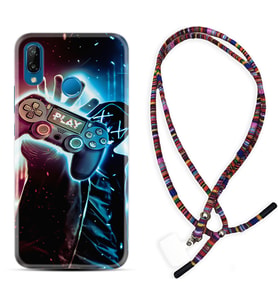 Huawei P20 Lite Mate 10 20 Lite Pro P40 Lite KılıfBoyun Asklı Rasta Silikon Play Me 1757