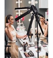 120W 6 TÜP Profesyonel Video, Fotoğraf, Yayın, 3200/5600 Standlı Stüdyo Yıldız Big Led Işık