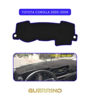 TOYOTA Corolla (2000-2006)TORPİDO KORUMA HALISI MAVİ KENAR