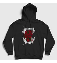 Presmono Unisex Siyah Bite Pierce The Veil Kapüşonlu Sweatshirt 376628tt