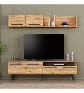 TV Ünitesi Merit Antik Çam 180 cm