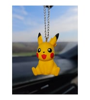 Sevimli Pikachu Dikiz Aynası Süsü, Trend ve Şık Araç Aksesuarı