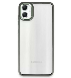 Galaxy A05 Kılıf Power Silikon - Koyu Yeşil