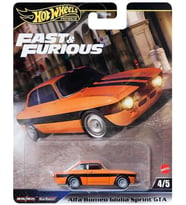 Hot Wheels Premium Fast & Furious Alfa Romeo Giulia Sprint GTA JBM04 (Renksiz)