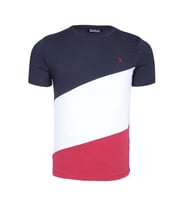 T8590 DEWBERRY ERKEK T-SHIRT-AÇIK LACİVERT