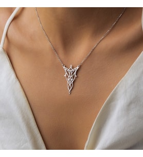 Arwen Evenstar Kolye - Gümüş Elf Yüzüklerin Efendisi Kolye