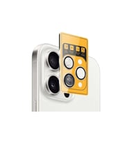 iPhone 16 Pro /16 Pro Max Uyumlu kamera lens koruyucu (Gümüş)