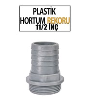 Plastik Hortum Rekoru 11/2 İnç