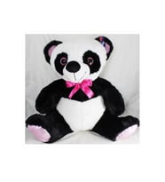 Sevimli Panda (Siyah - Beyaz)