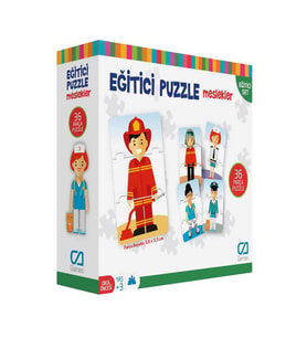 Nessiworld Games Eğitici Puzzle Meslekler 36 Parça 5030