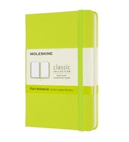 Moleskine Sert Kapak Defter Limon Yeşili (Çizgisiz - 13x21) - 0888