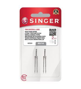 Çift İğne 4mm. (2'li Blister/14 No.)