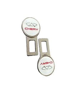 Chery Omada 5 Tiggo 7 Tiggo 8 Uyumlu Ikaz Ses Metal Toka 2 Adet Çift Yönlüdür (Beyaz)