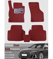 AUDİ A8 L (2017-2024) Uyumlu EVA Paspas Tam Set–Araca Özel,Su Geçirmez,Hızlı ve Kolay Montaj