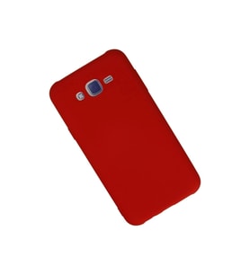 Galaxy J7 Kılıf Nano İçi Kadife  - Kırmızı