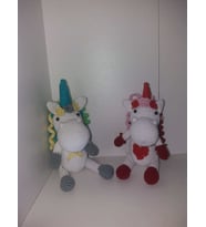 Bay ve Bayan Hipo Amigurumi Organik Oyuncak