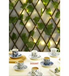 Yapay Balkon Bahçe  Ahşap Ledli Akardiyonlu Çit