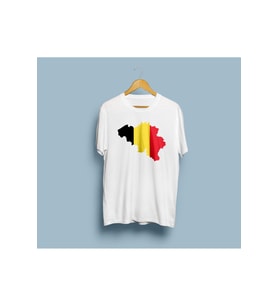 Oversize Belgium / Belçika tasarım unisex T-shirt