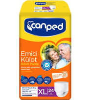 Canped Emici Külot Hasta Yetişkin Bezi XL - Ekstra Büyük - Extra Large 144 Adet (6PK*24)