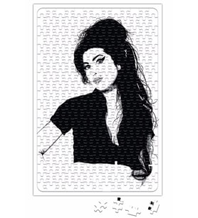 Amy Winehouse 02 Puzzle 240 Parça Yapboz