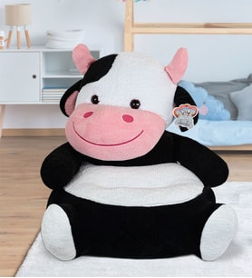 İnek Pelüş Bebek Çocuk Koltuğu