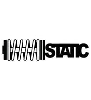 Static Araba Sticker Etiket 24 Cm Siyah renk Oto Yapştırma