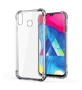 Samsung Galaxy A20 Uyumlu Darbe Emici Şeffaf Silikon Kılıf