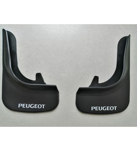 Peugeot Rifter Arka Paçalık Tozluk Çamurluk (Siyah - Beyaz)