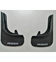 Peugeot Rifter Arka Paçalık Tozluk Çamurluk (Siyah - Beyaz)