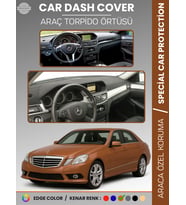 MERCEDES E200 / E220 / E250 / E300 W212 (2009-2016) Torpido Örtüsü Premium Kalite Torpido Koruma