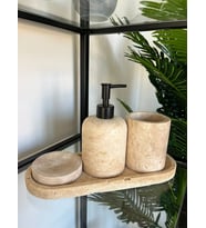 TRAVERTEN 4'LÜ BANYO SET