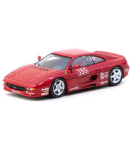 Tarmac Works Ferrari F355 Challenge Presentation Kırmızı 1/64 Model Araba