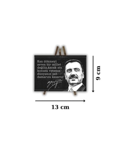 Ahşap Retro Masa Üstü Mdf Akıllı Tablo , Komik Sözler , Duvar Yazıları , Edebiyat - Akıllı085